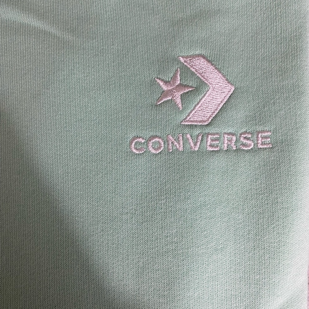 MINT CONVERSE HOODIE